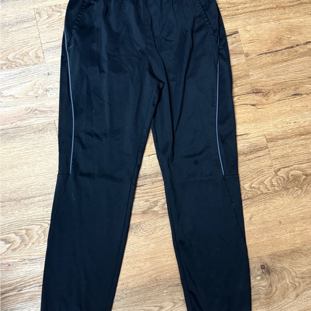 Tek Gear Black Joggers with Gray Accents